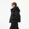 Tanbor Women's Short Detachable Hood Down Jacket