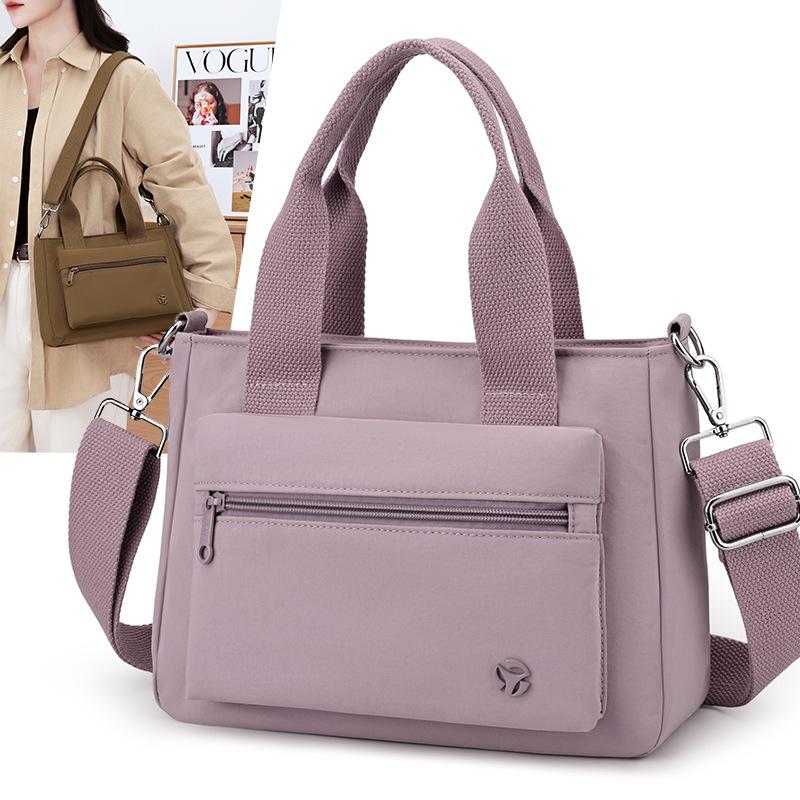 Women's Handbag Large Capacity Mother Bag Lightweight Nylon Shoulder Crossbody Bag