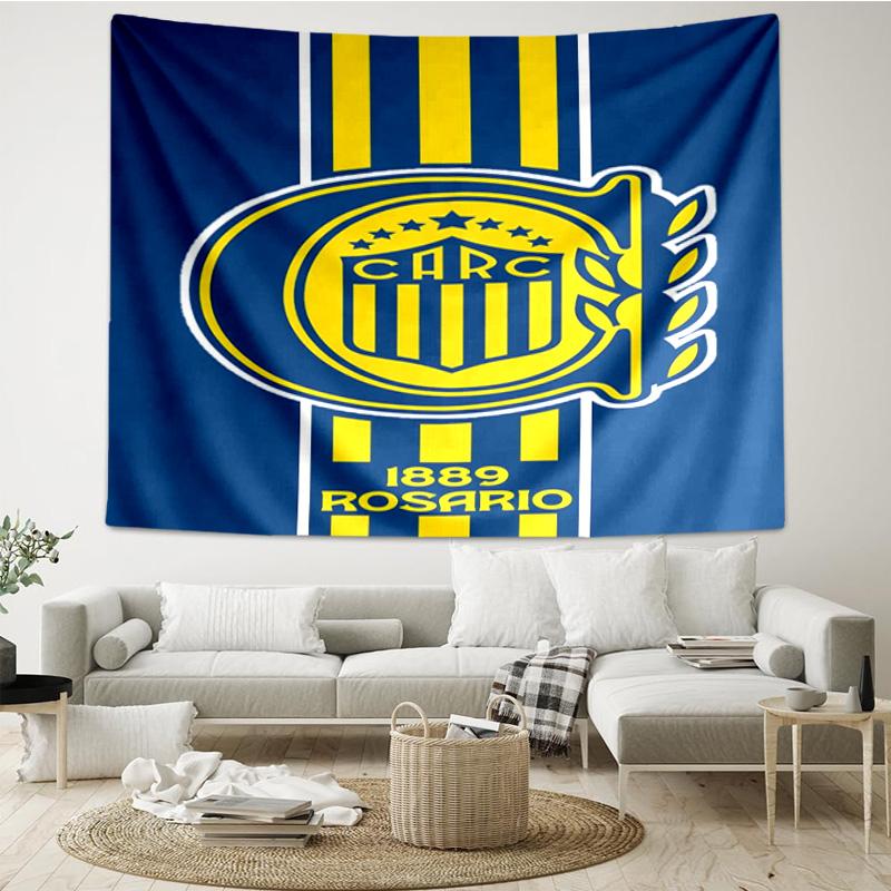 Rosario Central Crest Tapestry Hanging for Bedroom,Livingroom, Playroom,Decor Art Room Wall Tapestry Holiday and Birthday Gifts