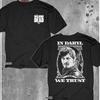 The Walking Dead In Daryl Dixon We Trust Front Back Text TShirt