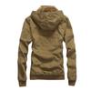 Winter Jacket Men Hooded Slim Parka Cotton-padded Jacket Plus Velvet Thick Warm Coat Parkas Cotton