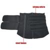 Latex Waist Shaping Garment Waist Trainer Shapewear Colombianas Body Shaper with Zipper Velcro 2 Belts 9 Steel Bones