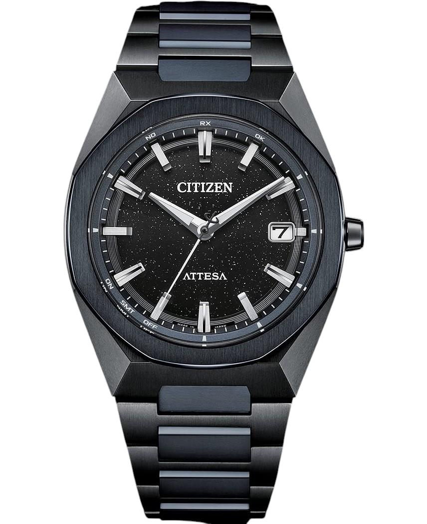 

CITIZEN ATTESA Радиоуправляемые Часы Мужские CB3046-76E Super Titanium Синяя Вселенная