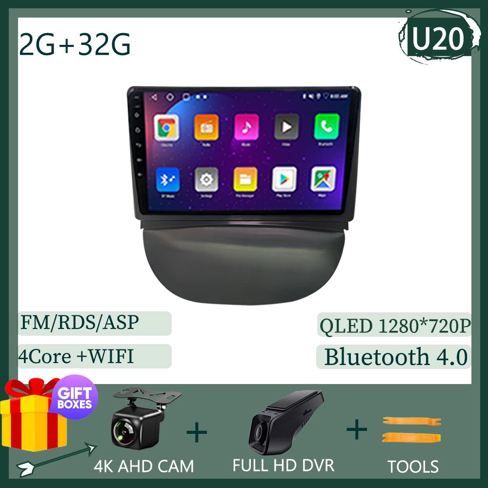 DVD Android 14 For Renault Combo 2009 2010 2011 2012 Auto Stereo Video Radio Carplay Touch QLED Screen GPS No 2Din WIFI DSP