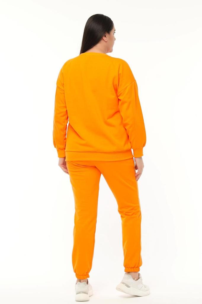 Damen Stil Übergröße Sweatshirt Plus Size Basic Bezauberndes Grün Sweatshirt