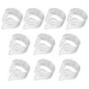 10x Napkin Rings Unique Dinner Decor Favor Decor Napkin Buckle Holder for Halloween Parties Bar Daily Use Restaurant New Year