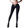 Sexy Ausgeschnittene Schrittlose Leggings für Damen 12 Samt Frühling und Herbst Mitteldick Warm Hoch Elastisch Rutschfeste Strumpfhosen Plu