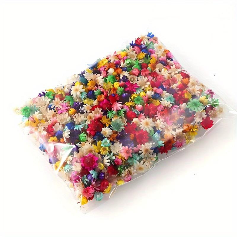 

100 шт. Сушеные цветы для DIY Эпоксидная смола Свечи Ювелирные изделия Наполнитель для стекла 100pcs