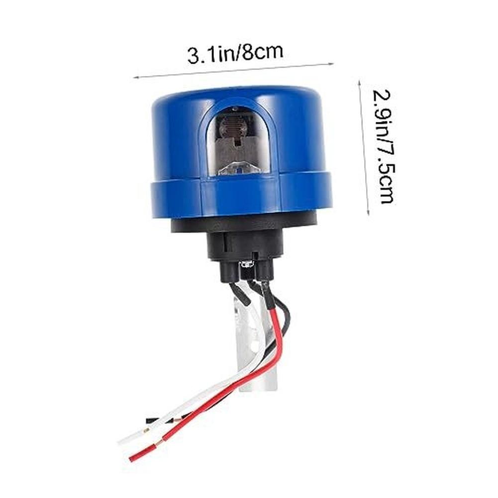 Light Control Switch Automatic Sensor 85-265V 10A For Solar LED Street Light Controller Industrial Electrical Equipment