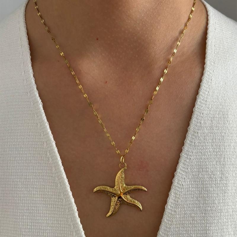Ocean Theme Adjustable Pendant Necklace Kids Neck Jewelry Kids Fashion Neck Jewelry Perfect for Daily and Party Use