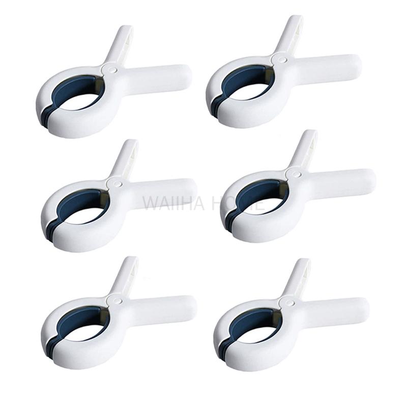 Clothes Pins 2-12Pcs Quilt Clip Strong Windproof Fixing Clothes Drying Plastic Traceless Quilt Clip Cross Stitched Quilt Clip