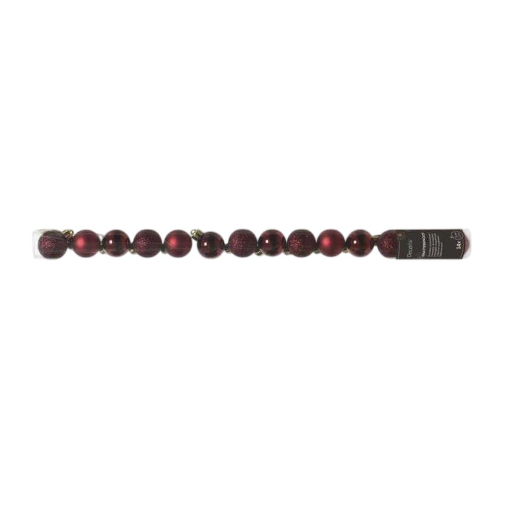 Kaemingk Small Christmas Bauble (Pack of 14)