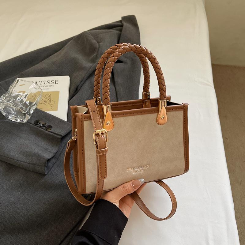 Today's Popular Bag Women's New Versatile Simple Messenger Small Square Bag Texture Portable Shoulder Women's Bag