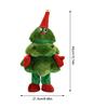 Elektrische Weihnachtsplüschpuppen, singende und tanzende Weihnachtsbaumspielzeuge, kreative Plüsch-Weihnachtsbaumpuppen, Weihnachtsgeschenk für Kinder