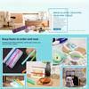 4 pcs Silicone Beach Towel Clips Windproof Stretchable Bands Towel Holder Bands  Outdoor