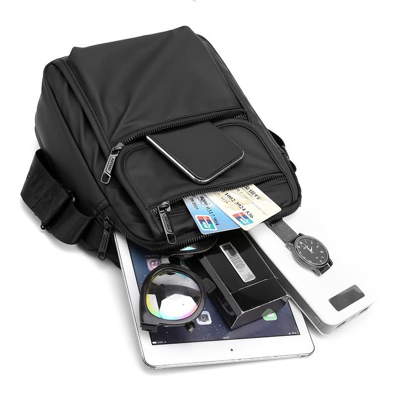 Aotian's new simple and fashionable casual men's bag, shoulder messenger bag, multi-layer bag, size bag 0920 #0921 #