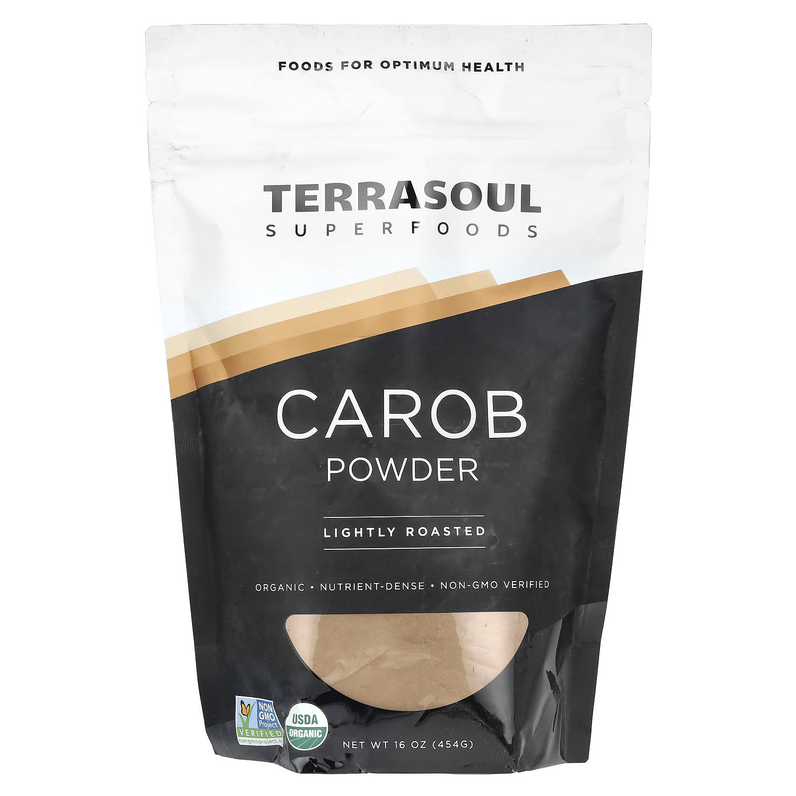 

Terrasoul Superfoods, порошок ріжкового дерева, злегка обсмажений, 16 унцій (454 г)