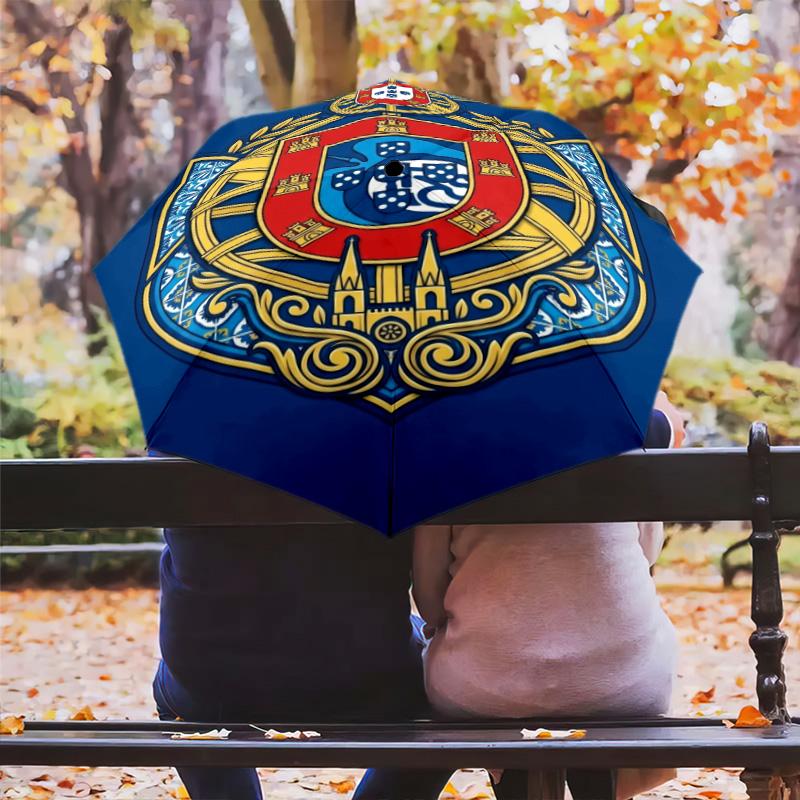Royal Emblem Heritage Folding umbrella Suitable for all seasons Suitable for all seasons light Three folds Umbrella
