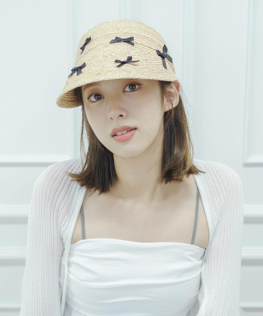 Sodamon Mimin Haute Ribbon Sun Cap 2 Colors