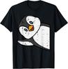 Pingwin Cesarski Machający Uroczy Chłopcy Dziewczynki Dorośli T-Shirt