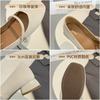 Mary Jane's Summer New Late Evening Breeze Gentle Small Leather Shoes French Single Shoes