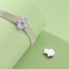 Lucky Clover Tree of Life White Copper Plated DIY Jewelry Accessories Bracelet