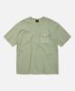 FRIZMWORKS Cigarette Pocket Pigment Dyeing Tee _ Green