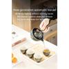 1 Set Side Handle Automatic Tea Making Machine Portable Ceramic Household Meeting Guest Tea Pot Tea Plate Set As A Gift- Perfect For Home And Office M