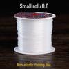 Handmade No-Stretch Fishing Line for Beading, Weaving, Bracelets, and Jewelry Accessories