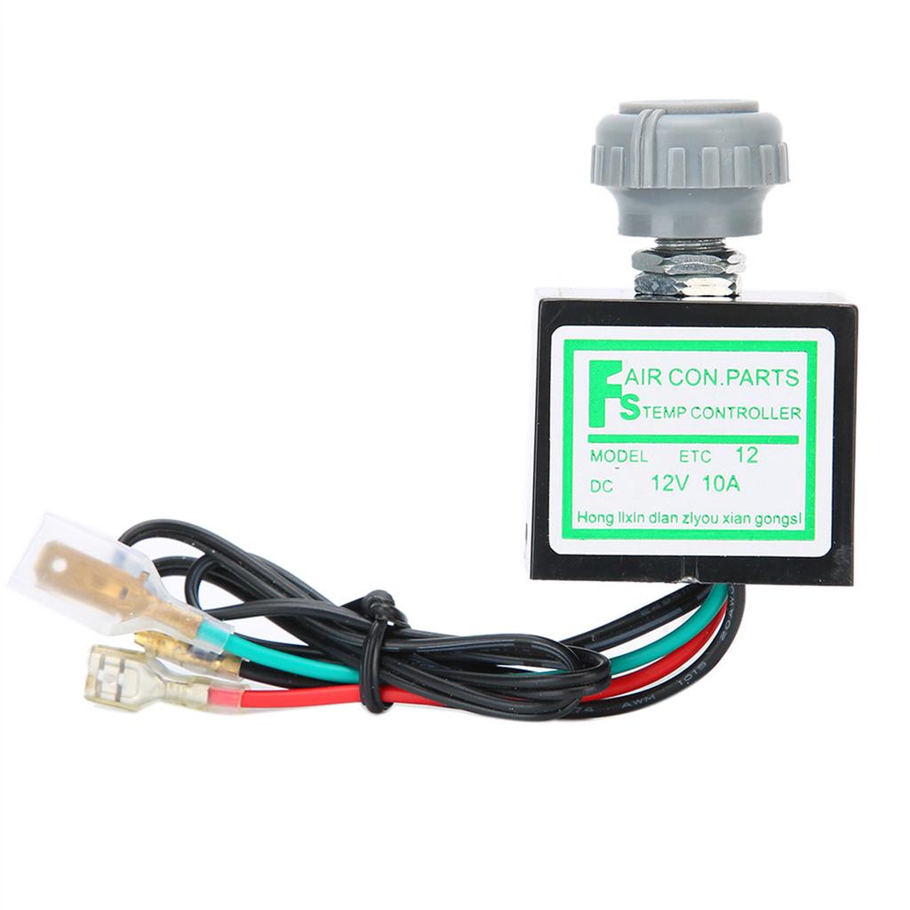 10A Auto Klimaanlage Elektronischer Thermostatschalter Temperaturregelung Auto Zubehör 12V