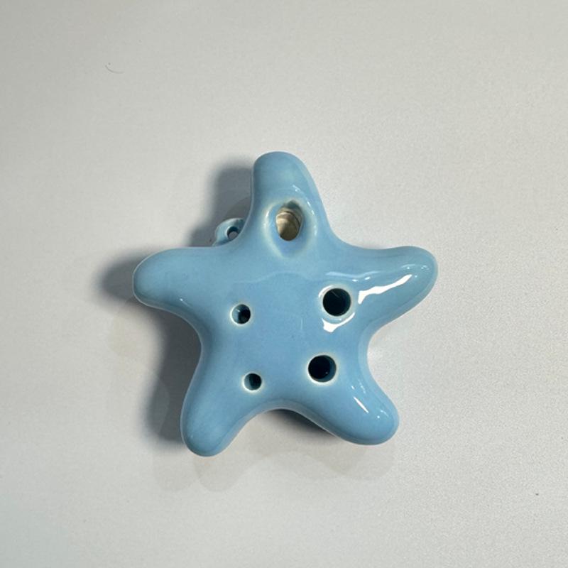 Starfish 6-Hole Alto C Ocarina: Beginner's Child Toy Musical Instrument