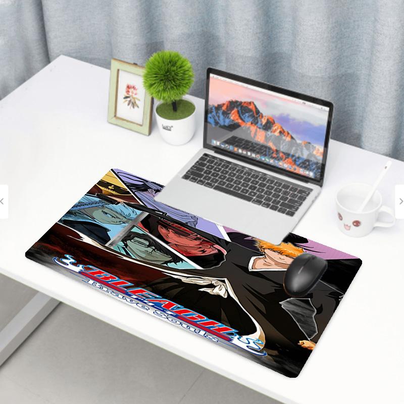 BLEACH Print Mouse Pad, Anti‑Slip Desktop keyboard Mat, for PC Laptop Gaming Working Daily Use, Cool Festival Surprise Gift