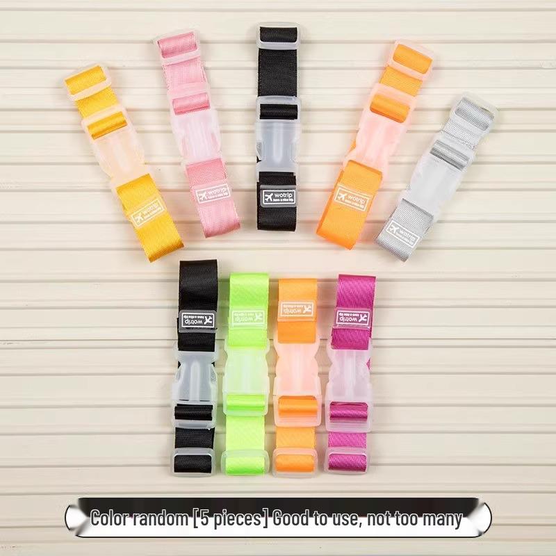 Portable Travel Strap: Luggage & Backpack Buckle with External Hook for Suitcases