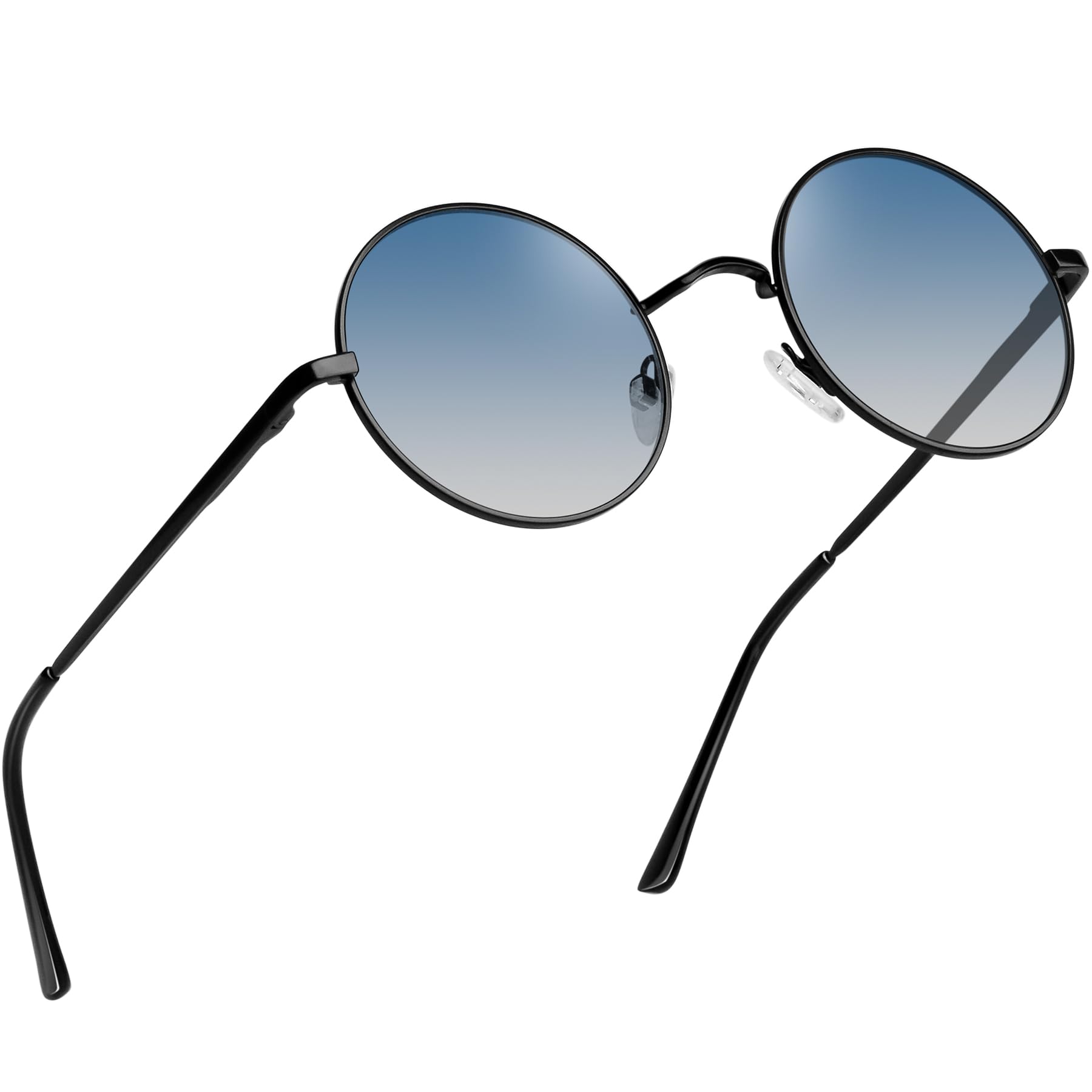 

Sunglasses for Men and For Fishing and Light Blue [MAIVARDAY] Women, Round, Polarized, UV400, Retro, Fashionable, Driving,