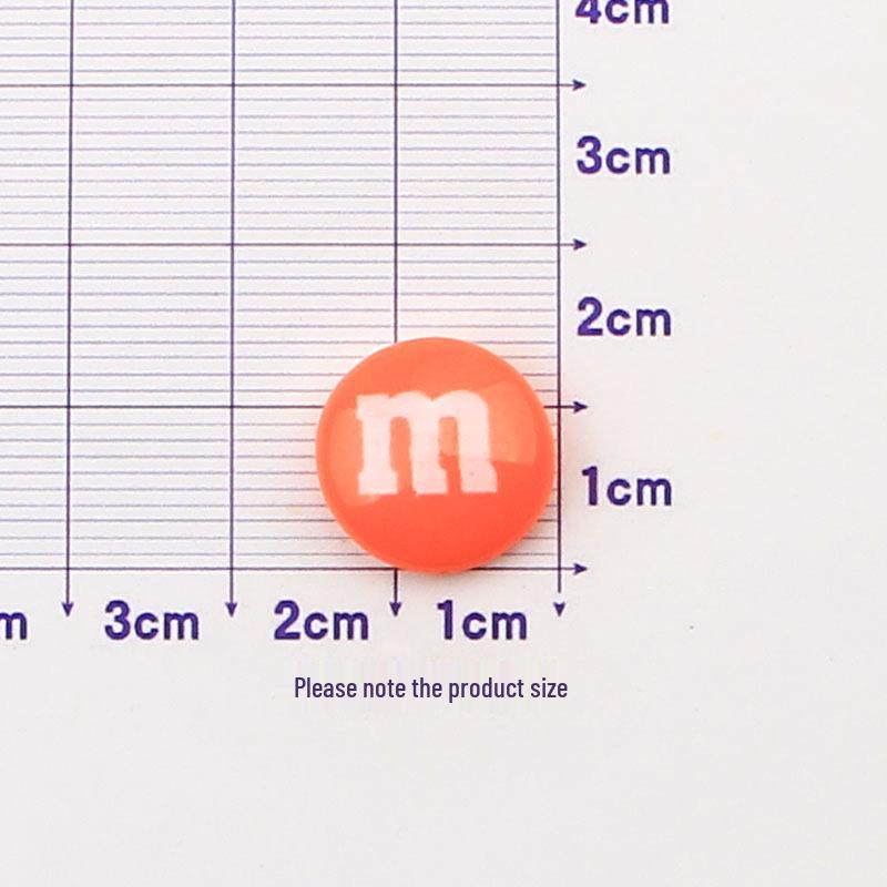 Colorful M&M's Resin DIY Kit: Phone Case, Hair Tie, Hair Clip, Jewelry, Water Cup Sticker, Pencil Box