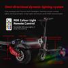 BOYUEDA S5 E-Scooter 6000W Motor 60V38AH Battery Bluetooth APP Connection Electric Scooter Smart NFC Function 11" Off-Road Tire