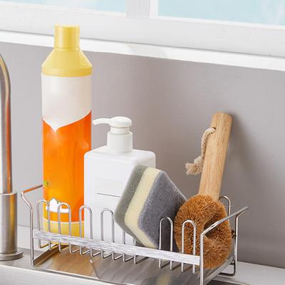 Multifunkční kreativní nástěnný stojan s odkapávací miskou na pracovní desku, držák na houbičku, úložný stojan na hadry