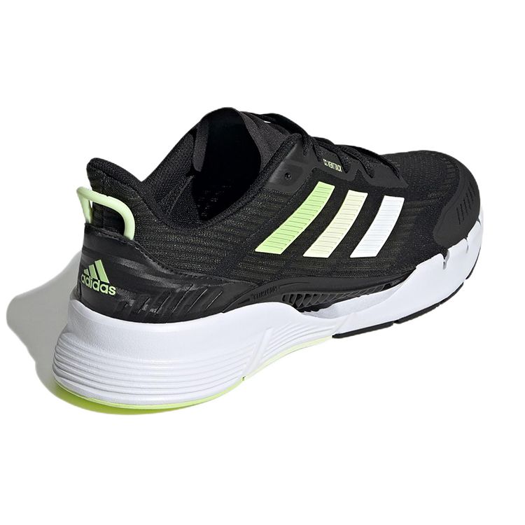Adidas Climacool Venttack Comfortable Fabric Durable Low Top Running Shoes Unisex Sneakers Black Green GV9497