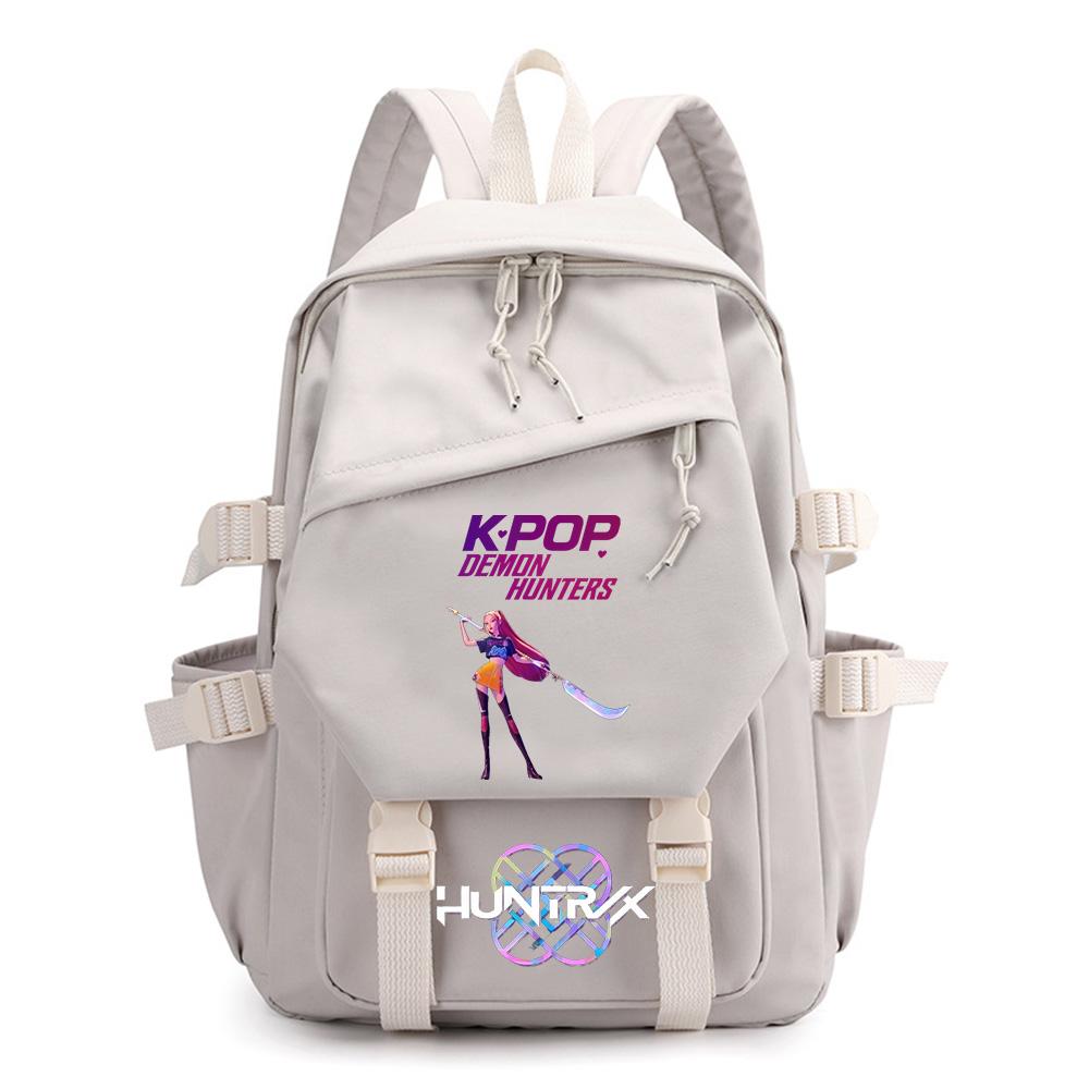 Anime Kpop Dämonenjäger Bedruckter Rucksack für Teenager Junge Mädchen Schulanfang Schultasche Kinder Student Buchrucksack Frauen Reisetasche Kindergeschenk Mochila