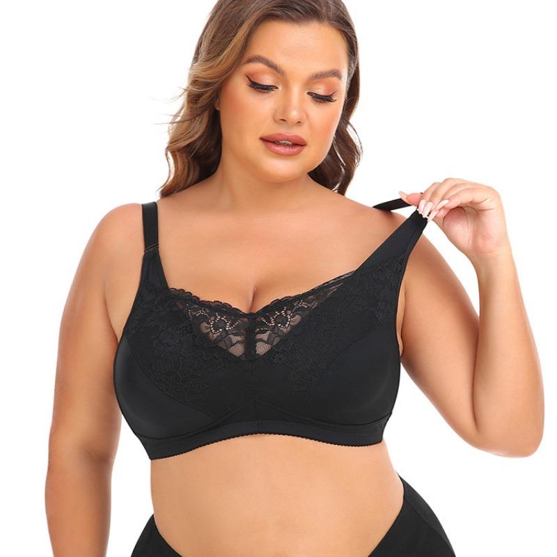 European and American Sports Bras Large Sizes No Underwire Underwear Lace Vests and Back Bras