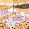Cartoon A-Asamimichan Schattige Handdoek Zacht Zwembad Cadeau Voor Reizen Sportschool Douche Kamperen Sneldrogend Sport Grote Strandhanddoeken