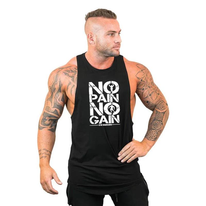 Brand Gyms Clothing Mens Bodybuilding Hooded Tank Top Sleeveless Vest Sweatshirt Fitness Workout Sportswear Tops Male
