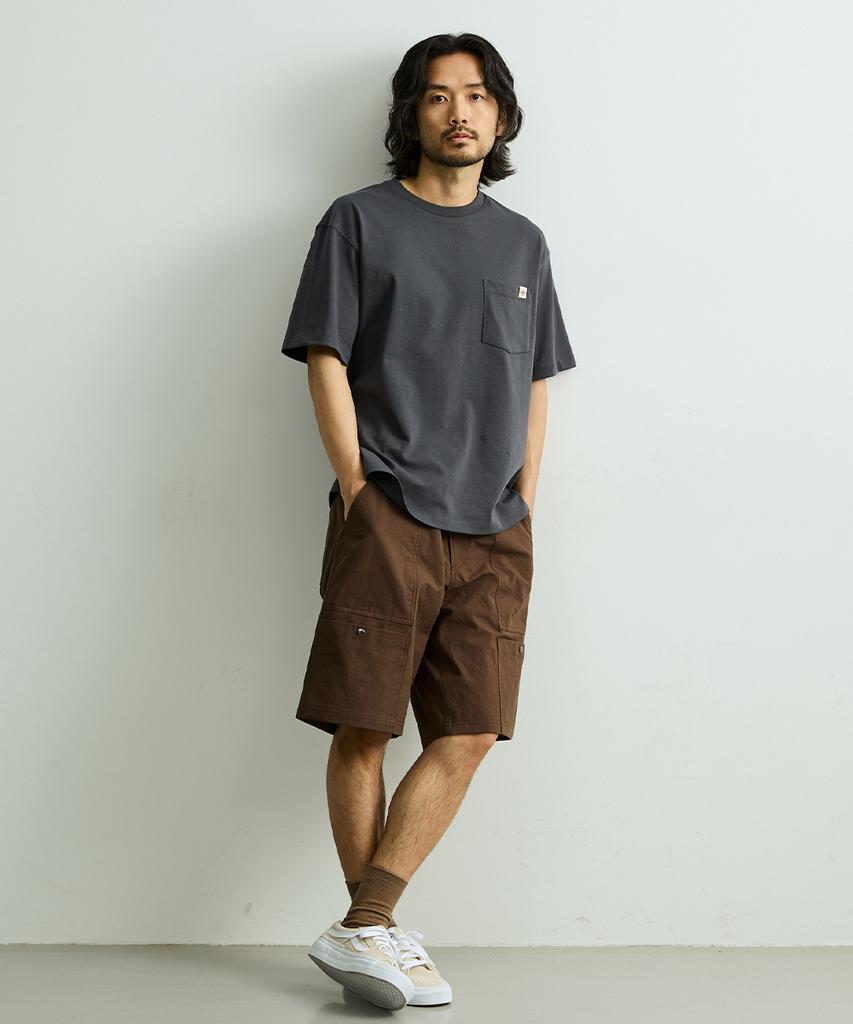 ONNHANS Short Sleeve Pocket T-Shirt_Dark Gray