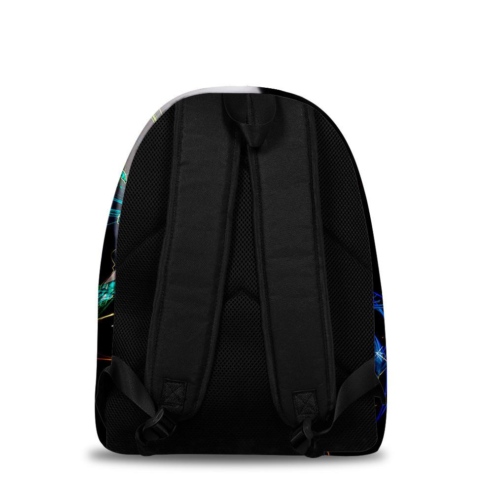 Classic Novelty Land of the Lustrous student Bookbag Notebook Backpacks 3D Print Oxford Waterproof Boys/Girls Travel Backpacks