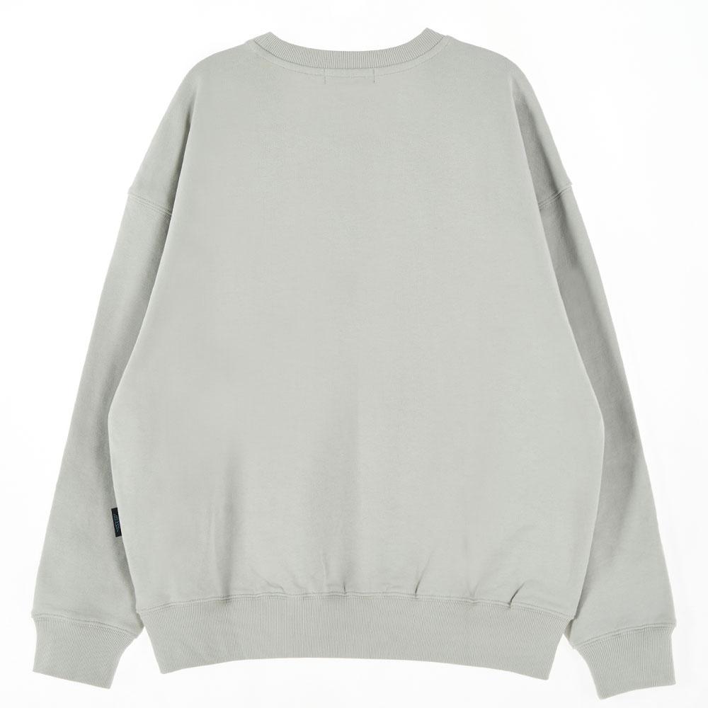 ASTRAL PROJECTION Oversized Drop Shoulder Ap Heart Sweatshirt_Mint