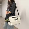 Wind Tooling Large-capacity Messenger Bag Men's and Female Students' Class Bag Can Put Books, Casual Shoulder Bag