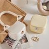 Portable Jewelry Storage Box Exquisite Cosmetics Organizing Box Jewelry and Jewelry Dust-proof StrapJewelry Box