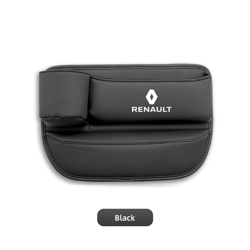 Pour Renault 2026 Nouveaux Enjoliveurs Boîte de Rangement Organiseur d'Espace de Siège Intérieur de Voiture Avec Porte-Gobelet Pour Renault Clio Megane Espace QM6 ZOE