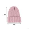 Knitted Winter Hat Beanie Soft Roll Up Edge Hats for Casual and Formal Occassion, a Size