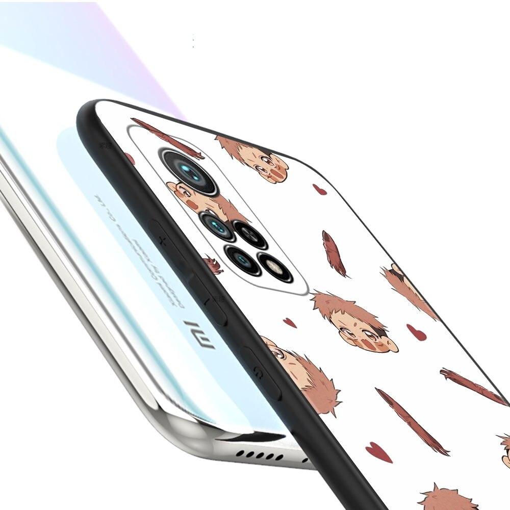 Phone Coque For Xiaomi POCO M4 Pro 5G M3 F3 10T X3 NFC 11T F4 GT MI 11 Lite X4 9T Anime Jujutsu Kaisen Fashion Full